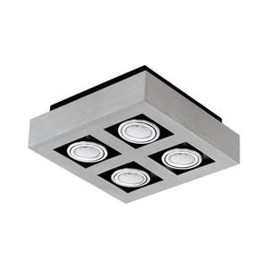 Spot LED Eglo 64697 LOKE PRO 4xGU10/5W/230V 3000K crom imagine