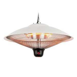 Blumfeldt Heizsporn, încălzitor de tavan, 60, 5 cm (Ø), lampă LED, telecomandă imagine