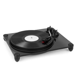 Auna Pureness, gramofon, acrilic, 33 1/3 + 45 rpm, preamplificator imagine