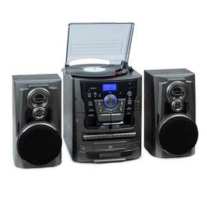 Auna Franklin, sistem stereo, recorder, 3 CD player, BT, casetofon, AUX, port USB imagine