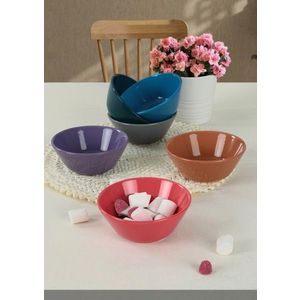 Set boluri, Keramika, 275KRM1839, Ceramica , Nu absoarbe apa, Multicolor imagine