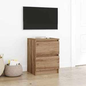 vidaXL Dulap TV Artisan Stejar 40x35x54 cm Lemn prelucrat imagine