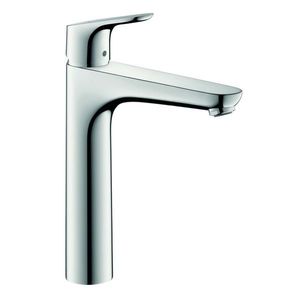 Baterie lavoar Hansgrohe Focus 190 ventil pop-up pentru lavoar tip bol crom imagine