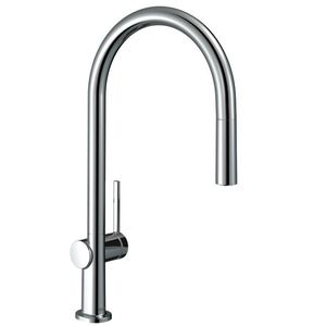 Baterie bucatarie Hansgrohe Talis M54 210 dus extractibil si sBox imagine