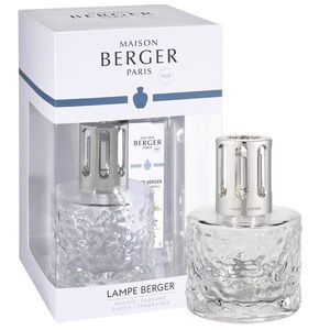 Set Maison Berger lampa catalitica Mirage Transparente cu parfum Pure White Tea imagine