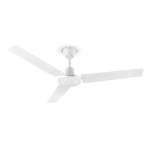 Klarstein Spin Doctor, alb, 55W, ventilator de tavan, 122 cm, 3 brațe, oțel inoxidabil imagine