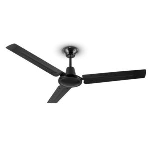 Klarstein Spin Doctor, negru, 55W, ventilator de tavan, 122 cm, 3 brațe, oțel inoxidabil imagine