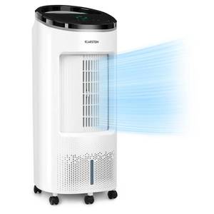 Klarstein IceWind Plus, răcitor de aer 4 în 1, ventilator, umidificator, filtru de aer, 330 m³ / h, 65 W, 7 litri, 4 viteze, oscilație, ionizator, temporizator, telecomandă, mobil imagine