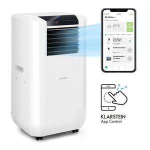 Klarstein Max Breeze Smart, aer condiționat portabil, 15000 BTU/h (4, 4 kW), clasa energetică A imagine