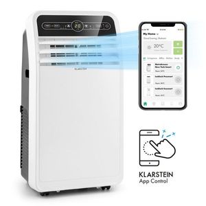 Klarstein Metrobreeze New York Smart 7k, aer condiționat portabil, 7000 BTU / 2, 1 kW, clasa energetică A, telecomandă imagine