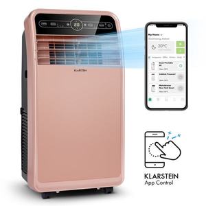 Klarstein Metrobreeze New York Smart 12k, aer condiționat portabil, 12000 BTU / 3, 5 kW, clasa energetică A, telecomandă, roz-auriu imagine