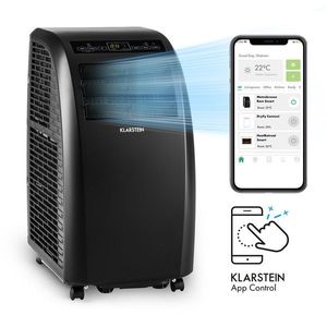 Klarstein Metrobreeze Rom Smart, aer condiționat portabil portabil mobil, 10000 BTU / 3, 0 kW, clasa energetică A, telecomandă imagine