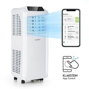 Klarstein Pure Blizzard Smart 7k, aer condiționat portabil, 7000 BTU / 2, 1 kW, clasa energetică A, telecomandă imagine