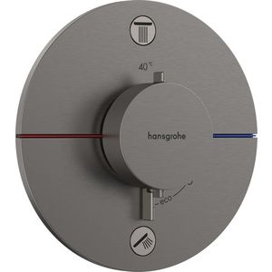 Baterie dus termostatata Hansgrohe ShowerSelect cu 2 functii montaj incastrat necesita corp ingropat imagine