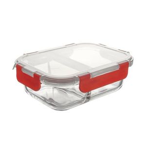 Orion Tavă de copt divizată cu capac din plastic, 21 x 16 x 7 cm, 21 x 16 x 7 cm imagine