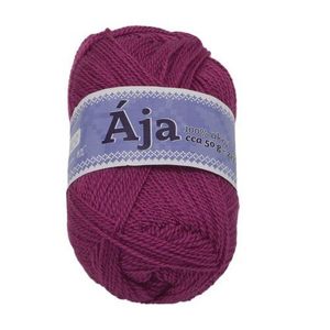 Fir AJA burgundy , 50 g / 217 m, mov imagine