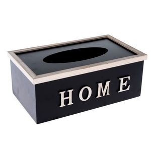 Cutie de lemn pentru batiste HOME, 27 x 10, 5 x 16 cm imagine