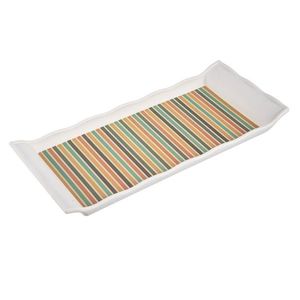 Orion Tava de servit Retro mix de culori, 29, 5 x13 cm, multicoloră imagine