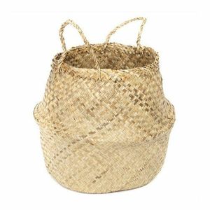 Coș de depozitare tricotat din iarbă de mareCompactor Belly, 45 x 36 cm, natural imagine