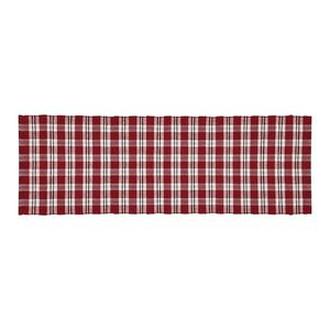 Traversă de masă Happy chec burgundy/negru , 30 x 90 cm, roșu, 30 х 90 cm imagine