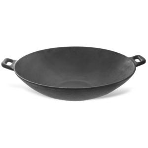 Tigaie WOK fontă Orion, 30 cm imagine