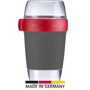 Recipient pentru alimente din trei piese Westmark, 1150 ml , antracit imagine