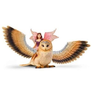 Zână pe bufniță zburătoare Schleich Bayala 70789 imagine