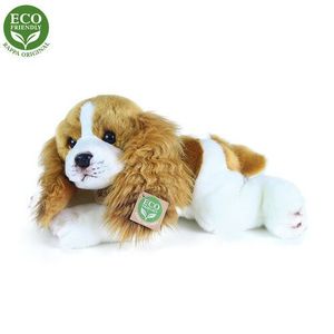 Câine pluș Rappa Cavalier King CharlesSpaniol, 30 cm imagine