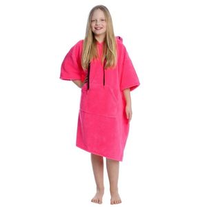 Towee Surf poncho MONO Bubblegum roz , 60 x 90 cm, 60 x 90 cm imagine