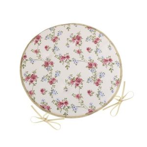 Pernă rotundă pentru scaun Bellatex DITA, 40 cm, Smooth Rose , 40 cm imagine