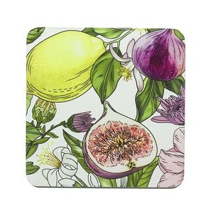 Suport de pahar din plută Altom Lemon, 10 x 10 cm, , imagine