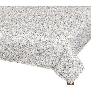 Față de masă Bellatex EMA Floare bej-albastru, 140 x 160 cm, 140 x 160 cm imagine