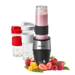 Smoothie maker Concept SM3385 ActiveSmoothie 500 W negru 2 x 570 ml + 400 ml, negru imagine