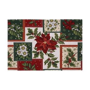 Suport de farfurie goblen Poinsettie 32 x 48 cm imagine