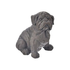 InDecor Buldog ceramic maro, 28 x 21 x 28 cm imagine