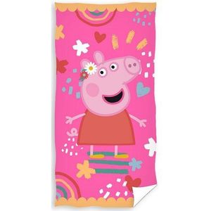 Prosop pentru copii Piglet Pepina Colourful World, 70 x 140 cm imagine