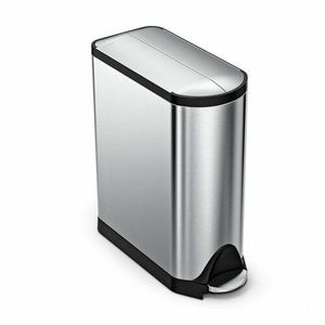 Simplehuman Coș de gunoi cu pedală pentru deșeuri selectate 45 l, inox imagine