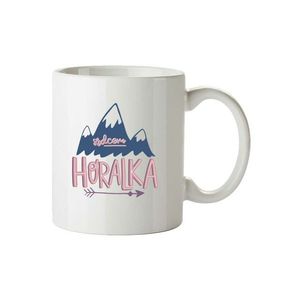 Cană ceramică Bohemia Gifts - Inima unei femei de munte, 350 ml imagine