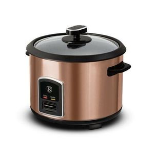 Aparat pentru preparat orez Berlinger Haus Rosegold Metallic Line, 1, 8 l imagine