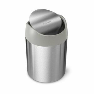 Simplehuman Coș de gunoi pentru masă MINI 1, 5 l, inox imagine