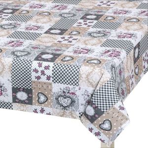 Față de masă Bellatex DITA Patchwork love, 140 x 180 cm, 140 x 180 cm imagine