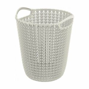 Coș de gunoi Curver de hârtie KNIT, 7 l, alb imagine