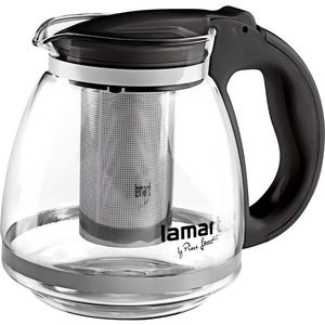 Ceainic Lamart LT7027 Verre 1, 5 l, negru imagine