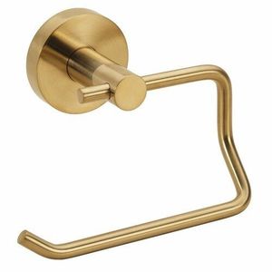 Suport hârtie igienică Sapho XR704GB X-Round Gold, fără capac, auriu imagine