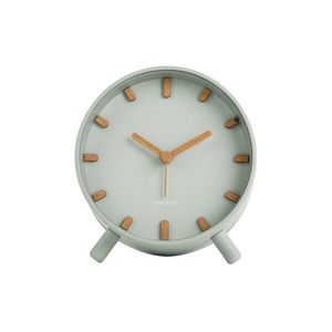 Ceas cu alarmă de design Karlsson 5943GR 11 cm , gri imagine