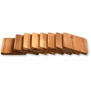 Kesper 28958 Set placă raclette Acacia, 8 buc , 10x 8 x 0, 7 cm imagine