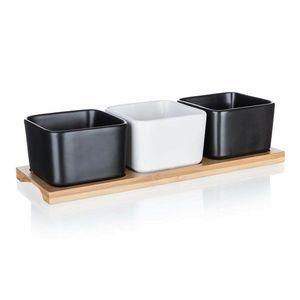 Set boluri Banquet BRILLANTE Bamboo, 24, 5 x 24, 5 x 4, 5 cm imagine