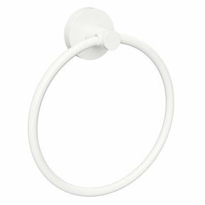 Suport pentru prosoape Sapho XR411W X-Round White circular , alb imagine