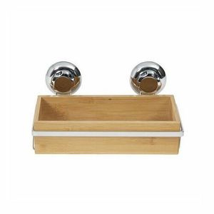 Etajeră de baie Compactor Bestlock, din bambus, SPA Bamboo, 27, 6 x 14, 8 x 12, 7 cm imagine