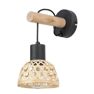 Lampă de perete Rabalux 71025 Rattan, negru imagine